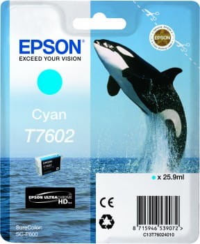 Go to product Epson ink FOR SC-P600 cyan 25,9 ml