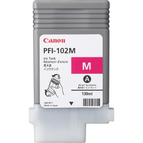 Przejdź do produktu Atrament Canon magenta PFI102 (130 ml)