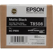 Przejdź do produktu Atrament Epson do Epson SC-P800 matte black 80 ml (T8508)