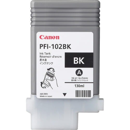 Przejdź do produktu Atrament Canon black PFI102 (130 ml)