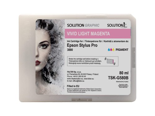 Go to product Solution Graphic ink for Epson 3880 (80 ml) vivid light magenta