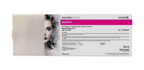 Przejdź do produktu Atrament Solution Graphic do drukarki Epson 4000/7600/9600 (220 ml) magenta (T5443)