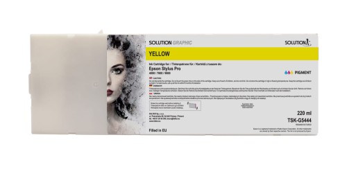 Przejdź do produktu Atrament Solution Graphic do drukarki Epson 4000/7600/9600 (220 ml) yellow (T5444)