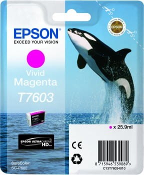 Go to product Epson ink for SC-P600 vivid magenta 25,9 ml
