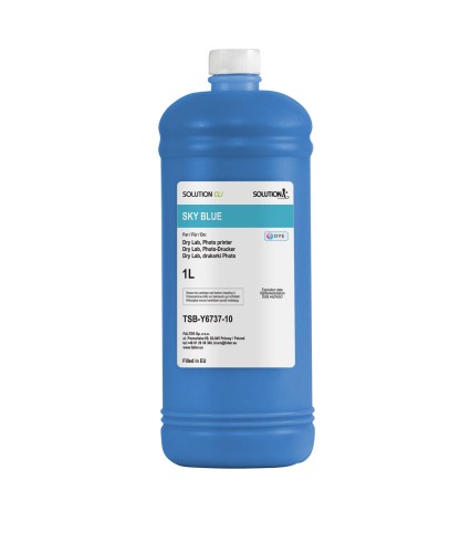 Przejdź do produktu Atrament w butelkach Solution CLi do drylab Sky Blue (70, 250, 500, 1000 ml)