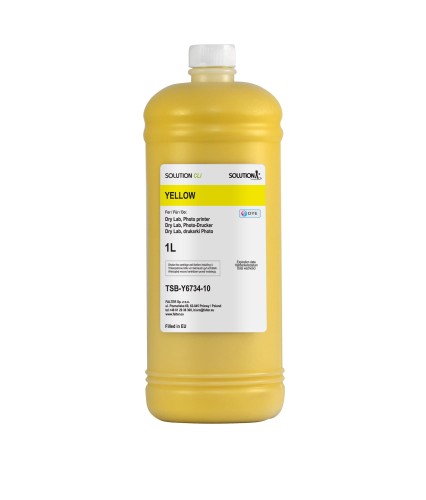Przejdź do produktu Atrament w butelkach Solution CLi do drylab Yellow (70, 250, 500, 1000 ml)