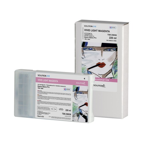 Go to product Solution Dye ink for Epson 7880/9880 vivid light magenta 220 ml