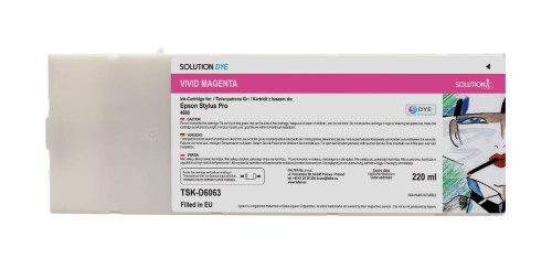 Go to product Solution Dye ink for Epson 4880 vivid magenta 220 ml