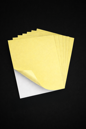 Żółte karteczki na czarnym tle.png