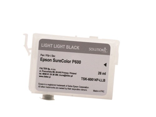 Go to product Empty refillable cartridge for Epson Stylus Photo SC-P600 light light black (26ml)