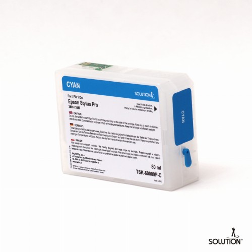 Go to product Empty refillable cartridge for Epson Stylus Pro 3800/3880 cyan (80ml)